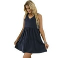 thumbnail image 5 of Casual Dresses for Women Sleeveless Cotton Summer Beach Dress Spaghetti Strap Sundresses, 5 of 9