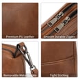thumbnail image 6 of GAEKEAO Women’s Small Crossbody Bag Vegan Leather Shoulder Purse Adjustable Strap Compact Travel Handbag for Daily Use, 6 of 7
