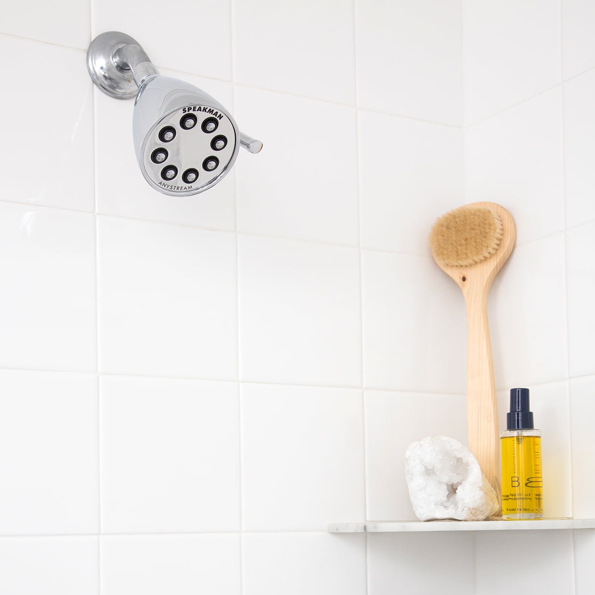 Moen Ignite - Soffione doccia cromato con getto ad alta pressione da 2