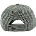 thumbnail image 4 of Jiibva Plaid Baseball Cap for Women Men Adjustable Golf Dad Hat Unstructured Trucker Ball Caps Summer Vintage Plaid Hats Warm Peaked Cap for Outdoor, 4 of 7