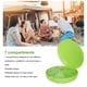 thumbnail image 4 of Contenedor De Medicamentos, Caja De Medicamentos Semanal, Plástico, Portátil, 5 Piezas, Giratorio, 7 Compartimentos, Verde, Para Uso Diario, 4 of 8