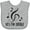 AC-Heather Grey, variant on Inktastic Funny Music Yes Im Treble Boys or Girls Baby Bib