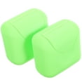 thumbnail image 1 of HEALEEP 2Ud Estuche Para Jabón Verde Con Perfecto Para Viajar Y Uso Diario, 1 of 8