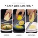 thumbnail image 4 of Stainless Steel Cheese Grater with Long Handle, Kitchen Citrus Zester for Lemon Parmesan Vegetables, 4 of 5