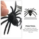 thumbnail image 2 of 20 arañas de plástico negras para Halloween, decoración de arañas., 2 of 6