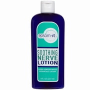 (2 pack) Epsom-It Soothing Nerve Lotion Epsom Salt Magnesium Lotion with Capsaicin & Arnica 8.0 oz