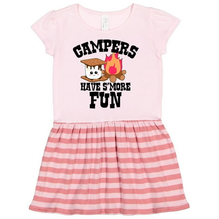 

Inktastic Campers Have Smore Fun Gift Toddler Girl Dress