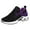 Black, variant on Jkety Women's Slip on Walking Shoes Lightweight Athletic Sneakers Comfort Casual Shoes Purple,9