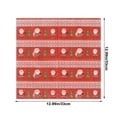 thumbnail image 3 of Btomtd Party Ambiance Paper Napkins in Christmas Colors 20 Count, Printed Disposable Napkins for Holiday Dining, Cheerful Dinner Napkins for Your Christmas Table, A, 3 of 6