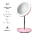 thumbnail image 3 of Fashion LED Light Makeup Mirror Table Lamp 360° Rotation Brightness Adjustable Beauty Cosmetic Mirror, 3 of 7