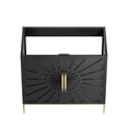thumbnail image 4 of Modway Awaken 36" Solid Wood and MDF Bathroom Vanity Cabinet in Black, 4 of 8