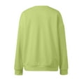 thumbnail image 5 of AWZXDE Girls Sweatshirts Loose Oversized Casual Long Sleeve Pullover Adorable Drop Shoulder Top with Pocket for Girls Comfort Fit Fashion Apparel Light Green,11-12 Years, 5 of 5