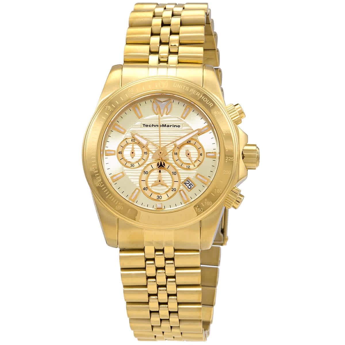 NWT Technomarine UF6 Chronograph Quartz Rose Gold Dial Men\'s Watch Technomarine UF6 Chronograph Quartz Gunmetal Dial Mens Watch  main image 4