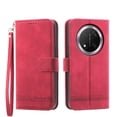 thumbnail image 4 of Wallet Case for Honor X9D Flip Phone Case with Card Slots, Cash Pocket, Kickstand, Magnetic Closure & Wrist Strap, TPU Soft Shell Cover Red, 4 of 6