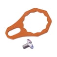 thumbnail image 3 of LOVIVER Baitcasting Reels Locking Plate Accessories Left Right Handle Knob Locking Plate Orange, 3 of 8