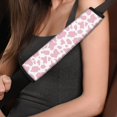 thumbnail image 4 of Chririnla Cow Print Pattern Car Seat Belt Pads Easy Install Thick Seat Belt Shoulder Pad, Quick Install Soft Compatible with SUV Auto Truck, 4 of 8