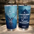 thumbnail image 1 of Taza de viaje Oasisdream, vaso de 600 ml con estampado de renos, 1 of 6