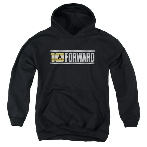 Star Trek Ten Forward Youth Pullover Hoodie Sweatshirt Black