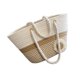 thumbnail image 3 of Bolso de mano tejido para playa jinwen Flor Caqui, 3 of 8