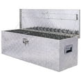 thumbnail image 6 of 48inch Aluminum tool box,heavy duty truck bed tool box,outdoor trailer pickup storage tool box,RV storage organizer,underbody box w/lock keys,silver 48x15x15inch, 6 of 6