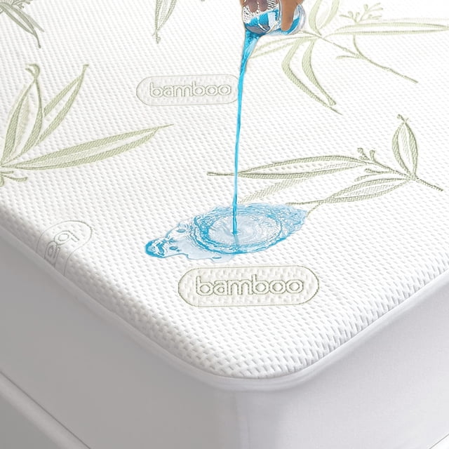 Protector de colchón impermeable Parkdeny Cal King Size