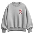 thumbnail image 2 of Barbie - Barbie Western Americana Oversized Fleece Crew Sweatshirt, 2 of 4