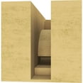 thumbnail image 4 of 4"W x 8"D x 4"H Wide Alma Rough Cedar Woodgrain TimberThane Corbel, Primed Tan, 4 of 6
