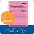 thumbnail image 3 of Adams While You Were Out Pads, 4.25 x 5.25 Inches, Assorted Neon Colors, 50 Sheets/Pad (6-Pack) (9711NEON), 3 of 3