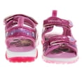 thumbnail image 4 of Disney Minnie Mouse Light Up Toddler Girls Sport Sandals, Pink, 6, 4 of 7