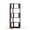 Dark Brown, variant on L‑Shaped Corner Bookshelf – 6 Tier Wooden Bookcase, Anti‑Tipping Device, Space‑Saving Storage Rack for Living Room Bedroom Office, Dark Brown