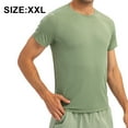 thumbnail image 2 of Sudaderas para hombre Sudaderas extragrandes de manga corta Camisetas para correr holgadas de secado rápido para hombre Adepaton BST3004335-5, 2 of 6