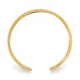 thumbnail image 2 of 14k Yellow Gold Adjustable Toe Ring Open Midi, 2 of 11