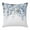Deep Blue, Indigo, Cream, variant on Throw Pillow Covers, Blue Tulip Eucalyptus 16x16 Pillow Covers for Couch/Sofa/Bed, Spring Summer Botanical Floral Chic Decorative Square Linen Cushion Pillowcase for Home Decor