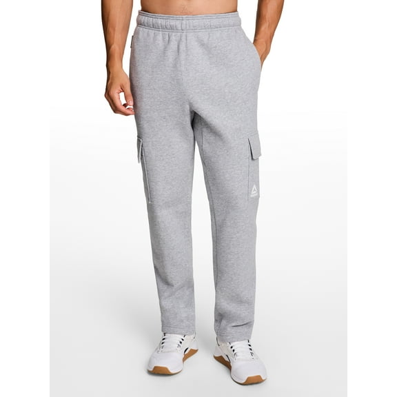 Reebok Men's & Big Men's Game Day Fleece Cargo Sweatpants, Sizes XS-5XL