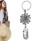 thumbnail image 3 of Clip de bolsillo para sombrero, Clips de retención para gorra de viaje, bolso de flores de Metal, Clips para sombrero de pico de pato, soporte para sombrero para accesorios de viaje al aire libre, 3 of 10