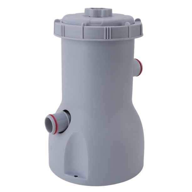 Bomba De Filtro De Piscina De 530 GPH, Material ABS, Filtración De Circulación Mejorada, Para Piscinas Elevadas, Con Motor De 35 W