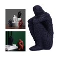 thumbnail image 1 of Personas abstractas en apariencia de decoración para hogar Estatuas Esculturas Decoración Resina, para cumpleaños, Navidad, año , de Azul perfecl  escultura de escritorio, 1 of 8