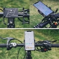 thumbnail image 4 of Aluminum Bike Phone Mount Holder - 360° Adjustable Bicycle Cell Phone Holder Stand Universal for iPhone, Galaxy  and other Phones under 7" (Stem Mounted), 4 of 8