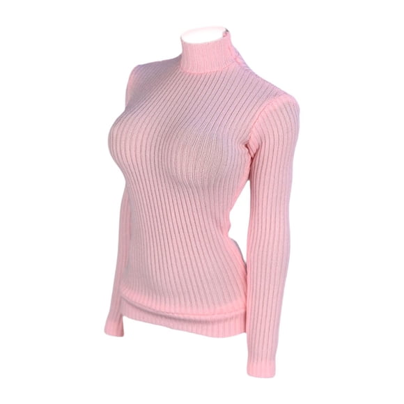 Camisa de manga larga en miniatura a escala 1/6, disfraz, camiseta básica estrecha para 12 rosa