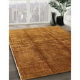 thumbnail image 3 of Ahgly Company Machine Washable Indoor Rectangle Industrial Modern Mahogany Brown Area Rugs, 6' x 9', 3 of 7