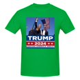 thumbnail image 3 of Yiaed Trump 2024 Print Mens T-Shirt,Lightweight Cotton Tee, Crewneck T-Shirt For Men Basic Tee Shirt-Small, 3 of 5
