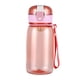 thumbnail image 1 of Wosthever Botella de agua 400ML Sport Fitness Taza portátil para beber con colador de té Semitransparente Al aire libre Estudiante Leche Drinkware Gris Cocina y Comedor Rosado Wosthever HA062969-03, 1 of 6