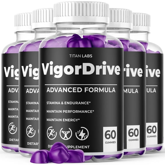 VigorDrive ACV Gummies Advanced Formula Vitamin Supplement Vigor Drive 300 Gummies