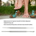 thumbnail image 4 of Ingrown Toenail Wire Fixer, Nail Ingrowing Corrector Wire Eliminate Redness 10pcs 13mm  For Home Use, 4 of 8