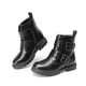 thumbnail image 5 of Botas DREAM PAIRS para Niñas con Brillo, Tobillo, Cierre Lateral y Hebilla Negra, 5 of 5