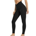 thumbnail image 2 of EHRWE Women's Yoga Pants High Waist Workout Sport Pants Casual Trousers Athletic Leggings Classic, 2 of 9