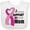 AA-White, variant on Inktastic Breast Cancer Awareness I Support My Mom with Pink Ribbon Boys or Girls Baby Bib