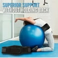 thumbnail image 4 of Ceinture D\'entraînement Physique Sportive pour Assise Longue Durée Ceinture Fixe support de Taille Réglable Soutien à Ressort protection contre la Pression TTTG code, 4 of 4