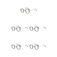 thumbnail image 3 of Qarigey Ojos con estilo, gafas de sol redondas Retro para mujer, gafas de sol cómodas a la moda, gafas de sol para mujer, gafas planas light1 Type2 NO2, 3 of 3