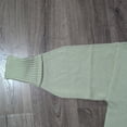 thumbnail image 3 of Charlie Holiday Blanche V-Neck Balloon-Sleeve Sweat Jumper Sage $129 (Sage,L), 3 of 9